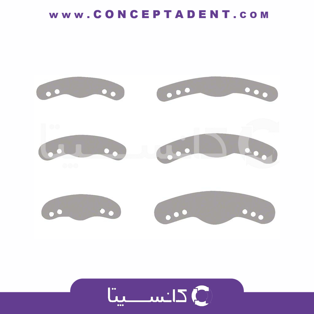 نوار ماتریکس آیوری سه سوراخ متوسط مدل 14 – Matrixes Ivory