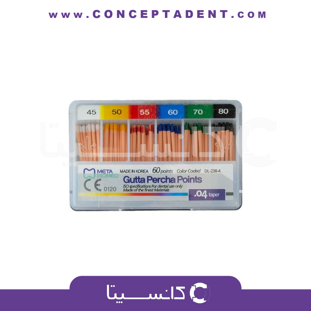 کن گوتا پرکا 4٪ – Gutta Percha Points