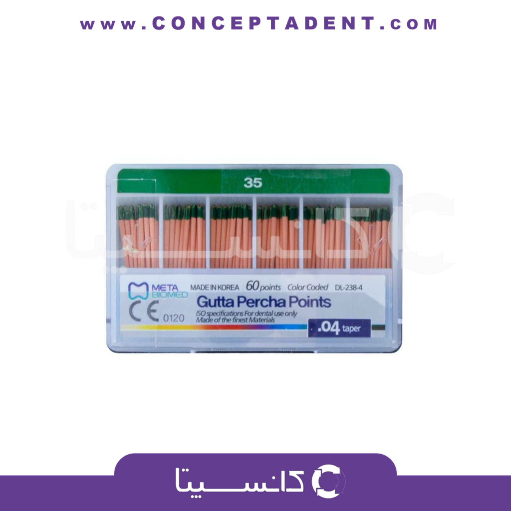 کن گوتا پرکا 4٪ – Gutta Percha Points