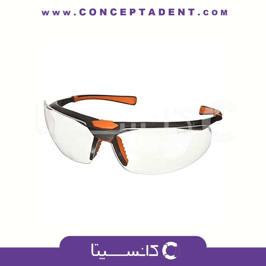 عینک سفید محافظ مواد دندانی – Ultra Tect Protective Eyewear برند الترادنت