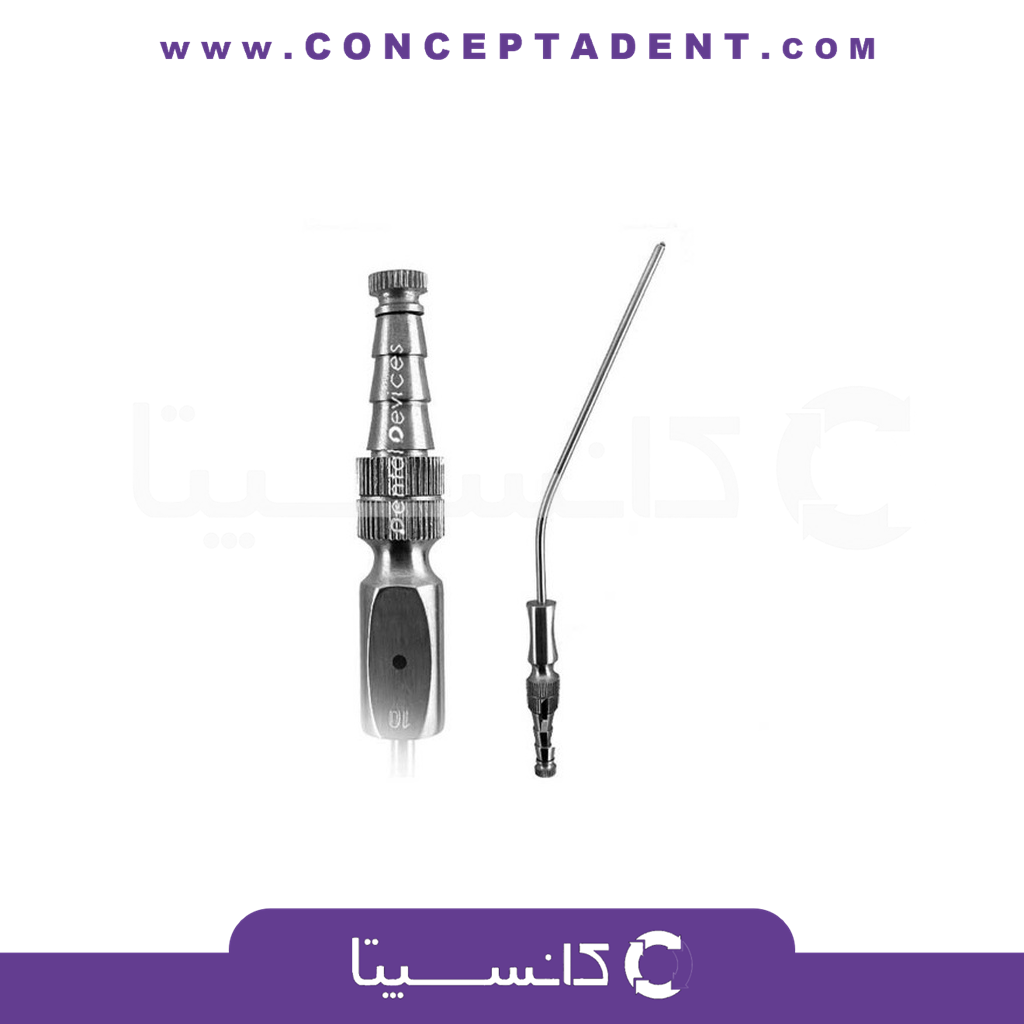 سرساکشن فلزی جراحی شماره 10 – Metal Surgical Aspirator Tips دنتال دیوایس
