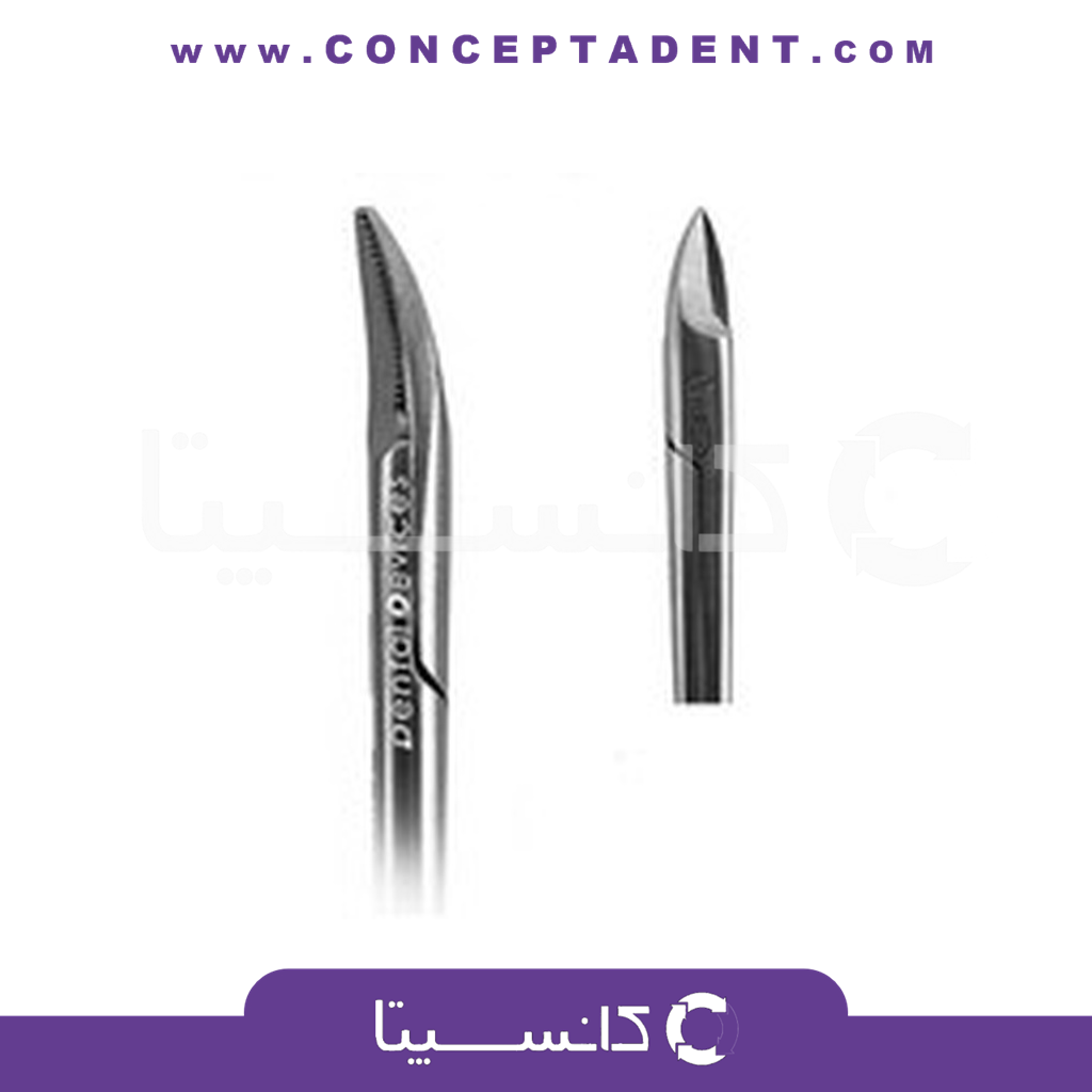 قیچی کرون بر سر کج Crown Scissors Curved دنتال دیوایس – Dental Devices Curved Crown Scissors