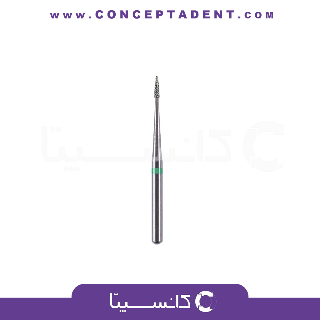 فرز الماسی مدل سوزنی توربین 5 عددی – Dental Diamond Burs Flame 889