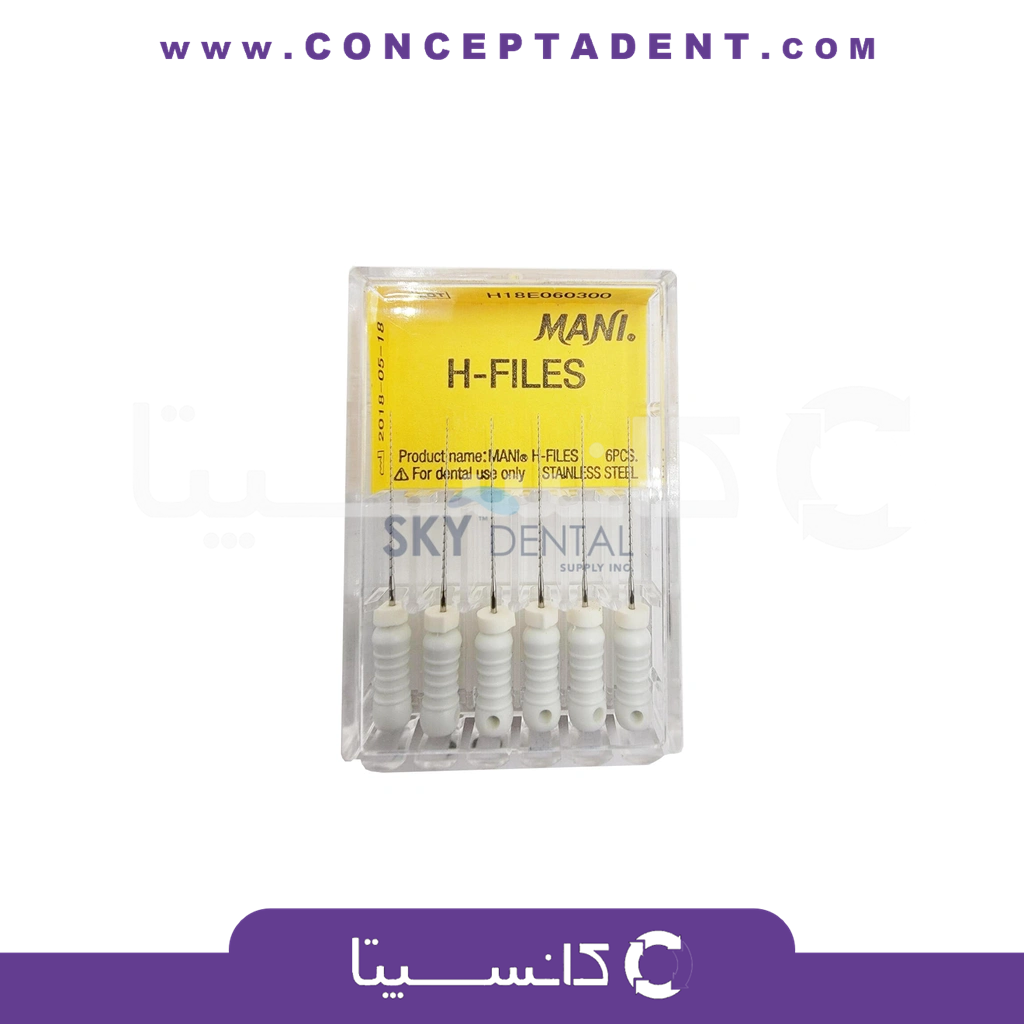 فایل دستی H طول 25 – Mani