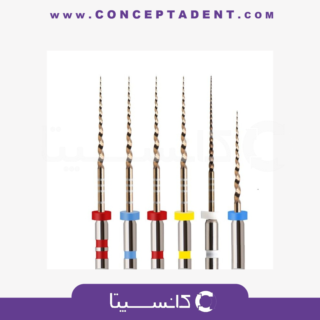 فایل روتاری بلو مدل KUV تیپر 4% – 4% KUV Rotary File