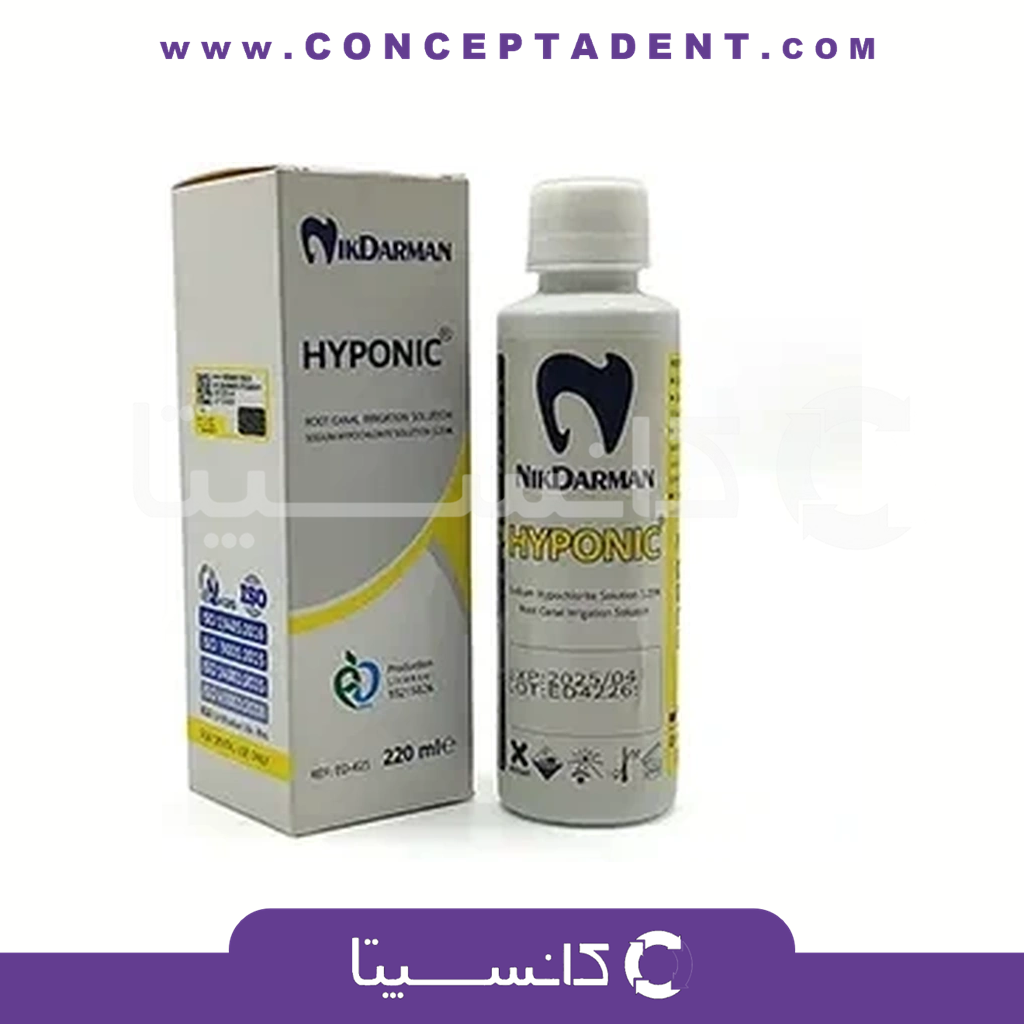 هیپوکلریت سدیم نیک درمان – Hyponic %5.25