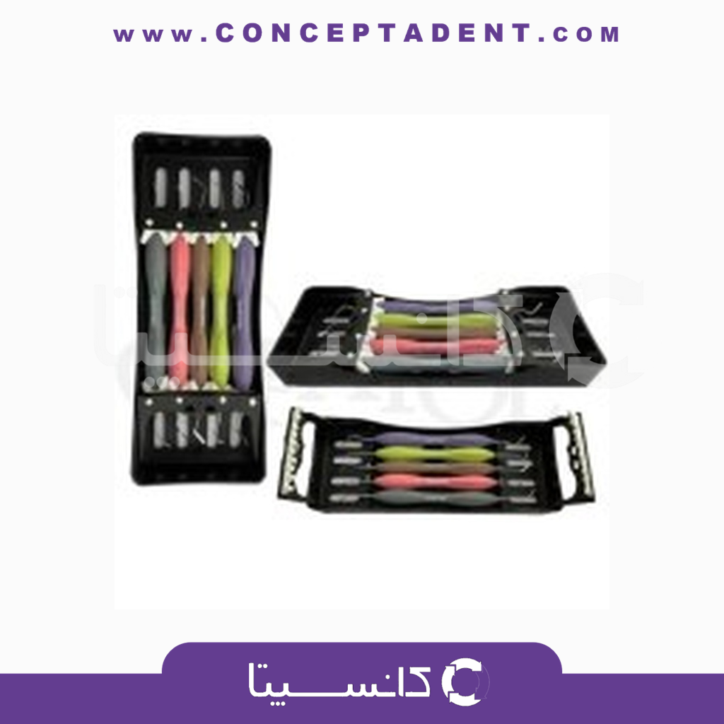 ست قلم کامپوزیت سیلیکونی سولو مدل LM دنتال دیوایس – Dental Devices LM Solo Silicone Composite Instrument Set
