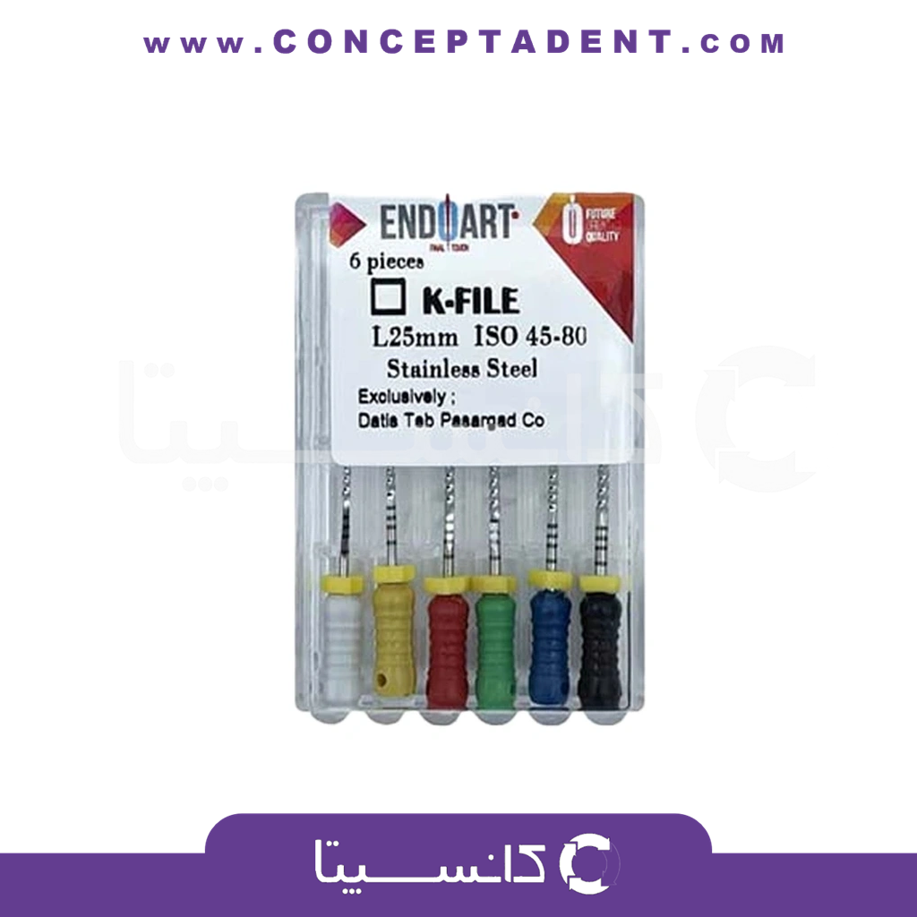 K فایل طول 25mm – Endo Art K File