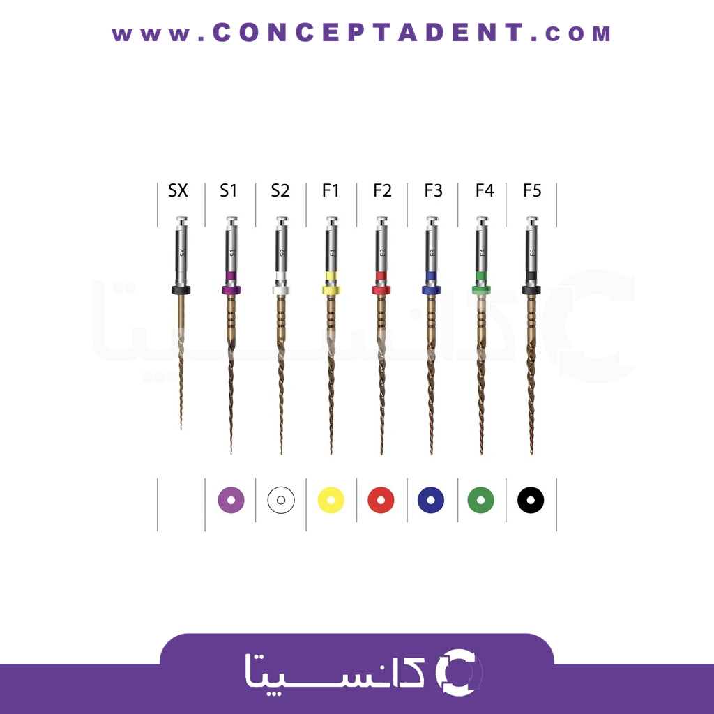 فایل روتاری طلایی 31 میل – Action Gold Rotary File