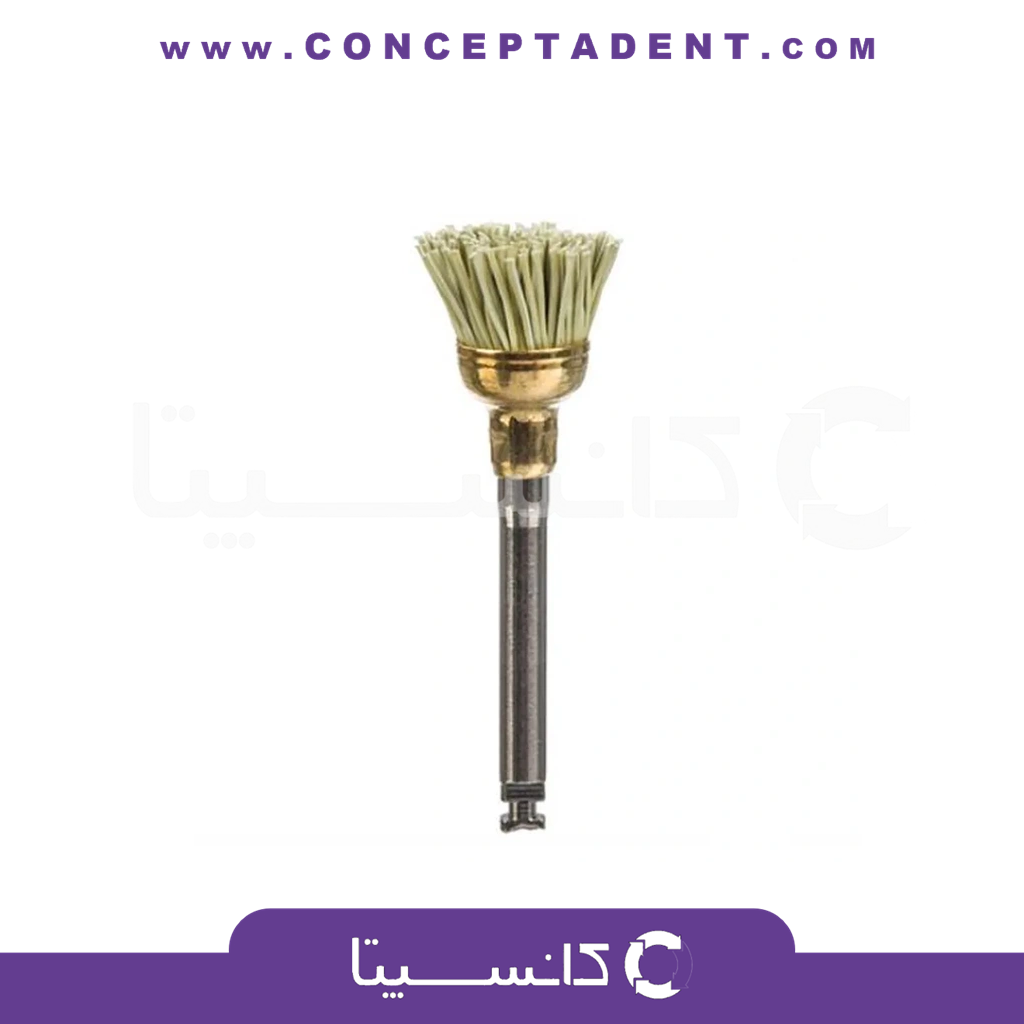 برس سیلیکونی متوسط JIFFY COMPOSITE POLISCHERS BRUSH Regular برند الترادنت – Medium Silicone Brush JIFFY COMPOSITE POLISHERS BRUSH Regular Ultradent