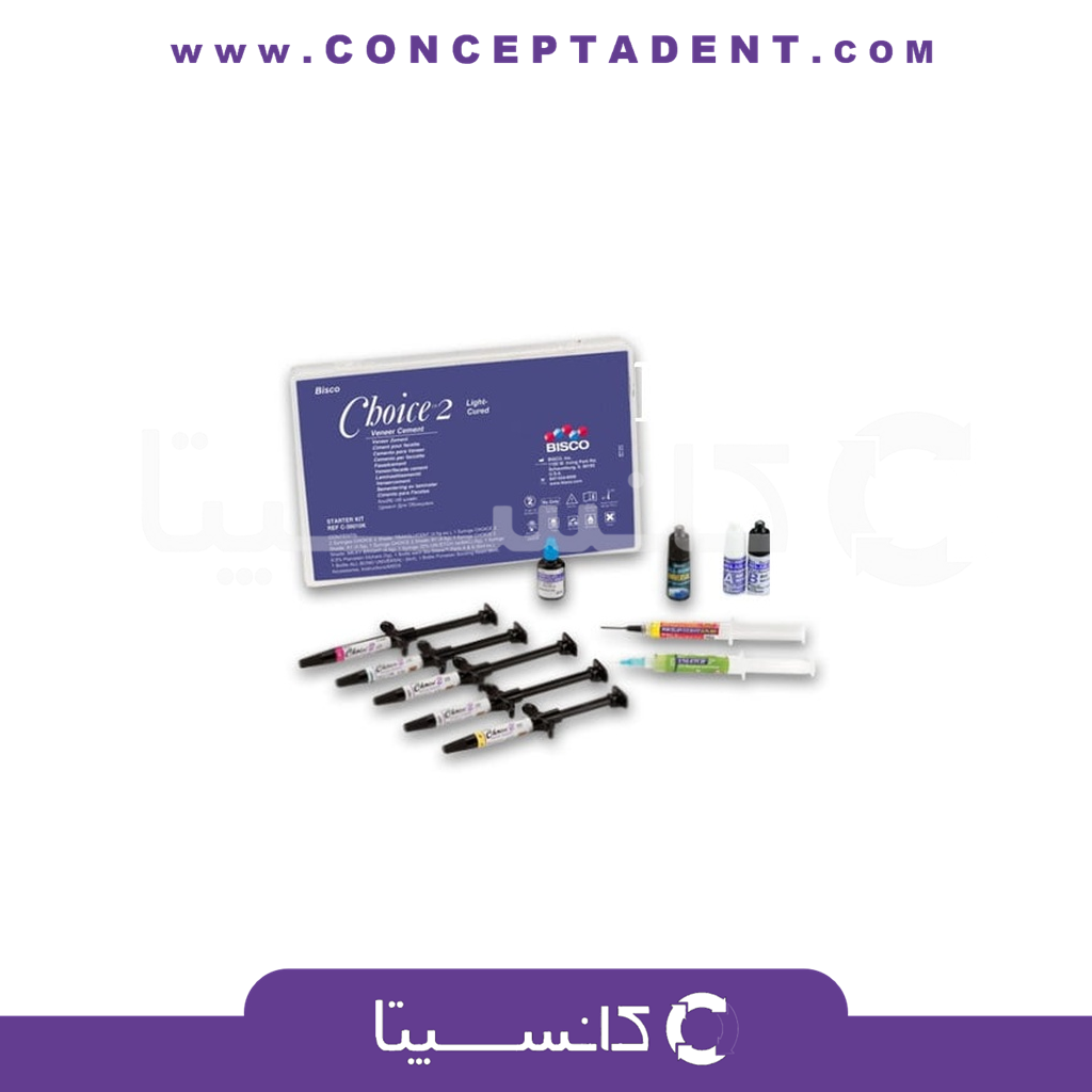 کیت سمان رزینی چویس 2 بیسکو – Bisco Choice 2 kit cement resin
