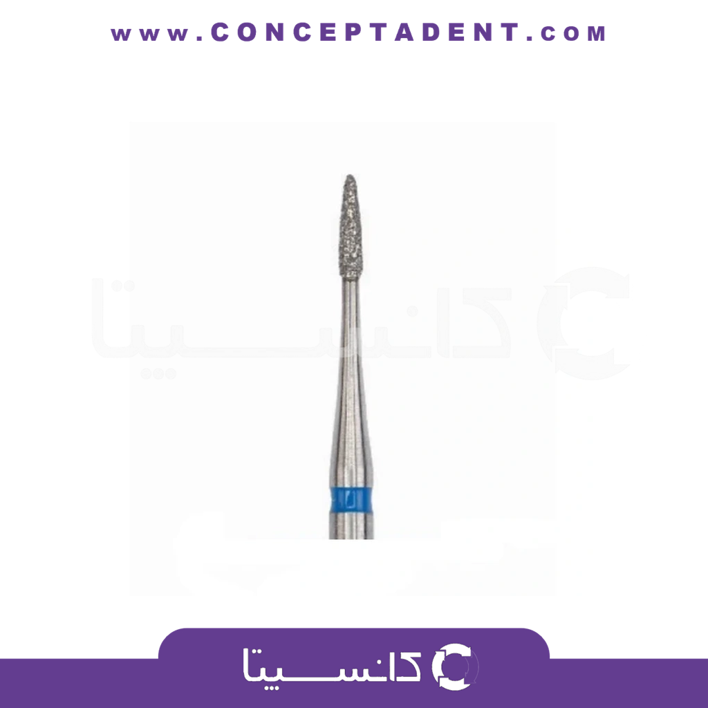 فرز الماسی مدل سوزنی مخصوص توربین فرم 540 – Dental Diamond Burs 889