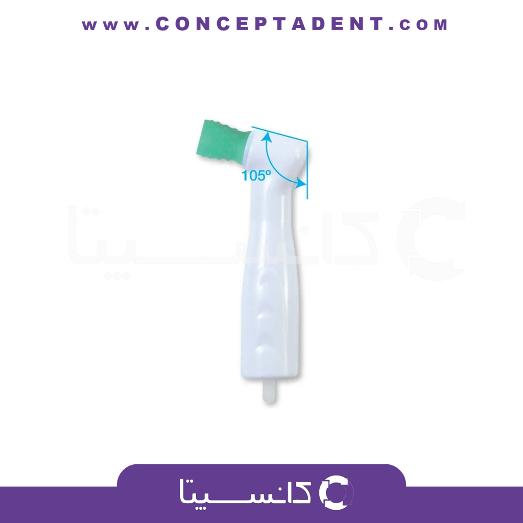 برس پروفیلاکسی زاویه‌دار هندپیس – Disposable Prophy Angles