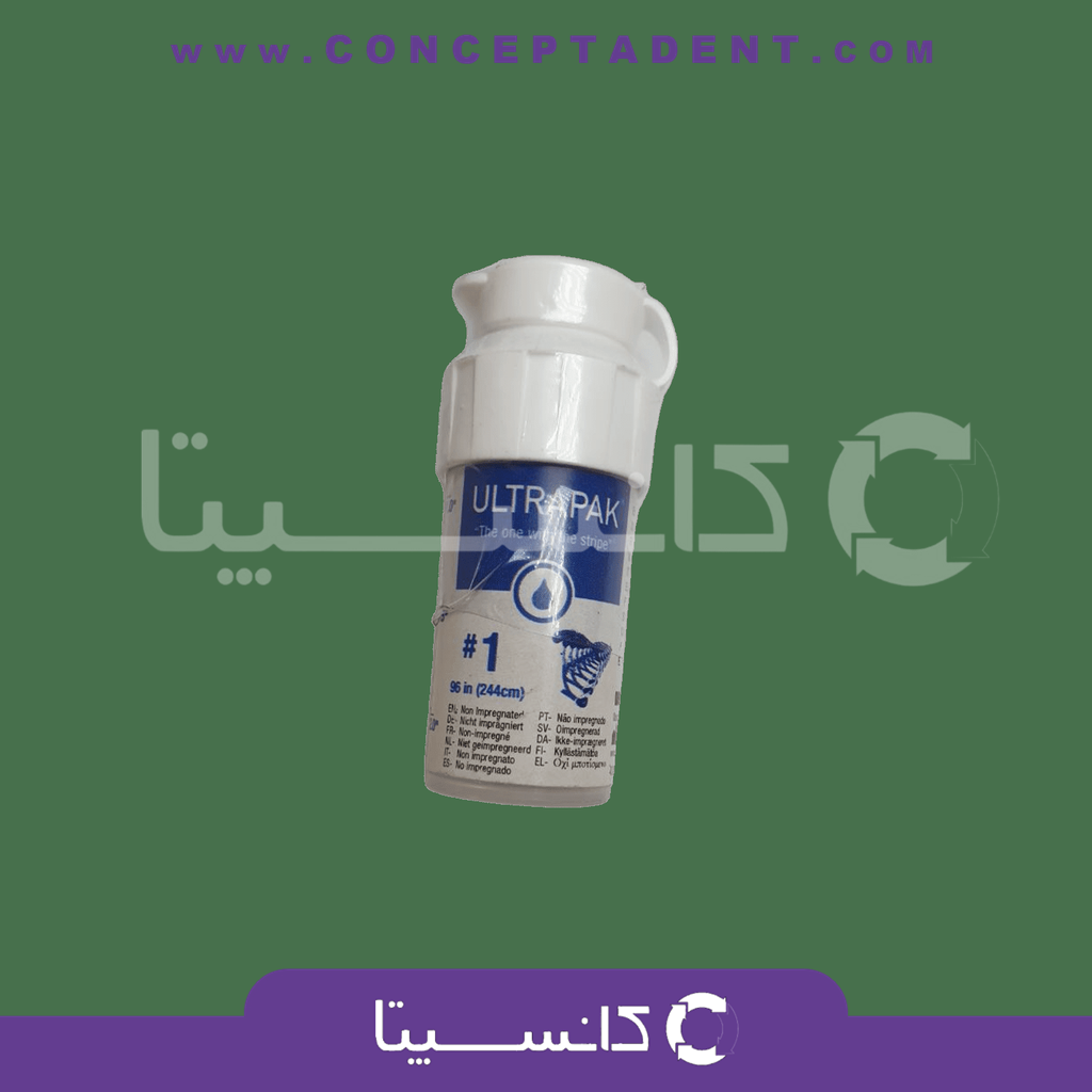 نخ زیرلثه اولترادنت – Ultrapak Retractor Cord UltraDent