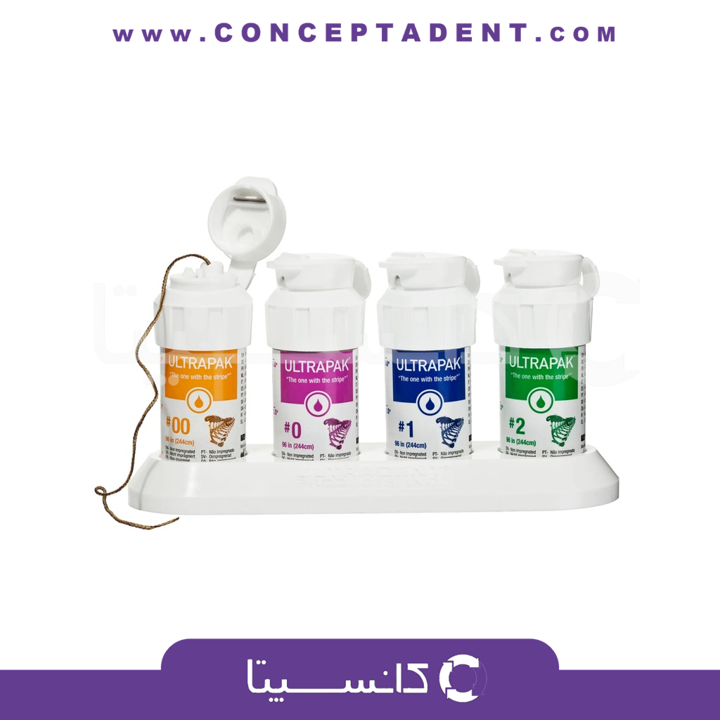 نخ زیرلثه اولترادنت – Ultrapak Retractor Cord UltraDent