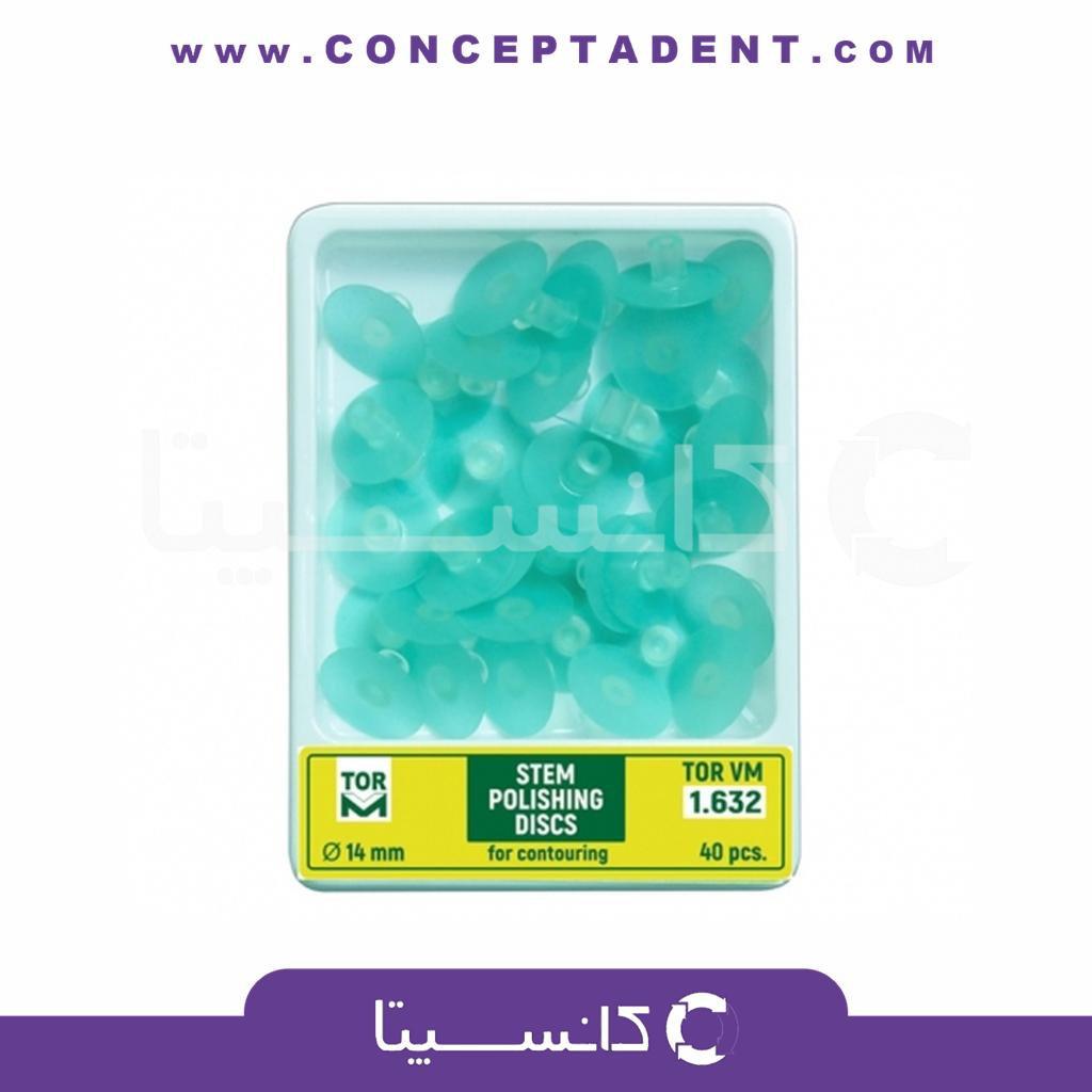 دیسک پرداخت بدون مرکز تک رنگ Tor VM – 14mm