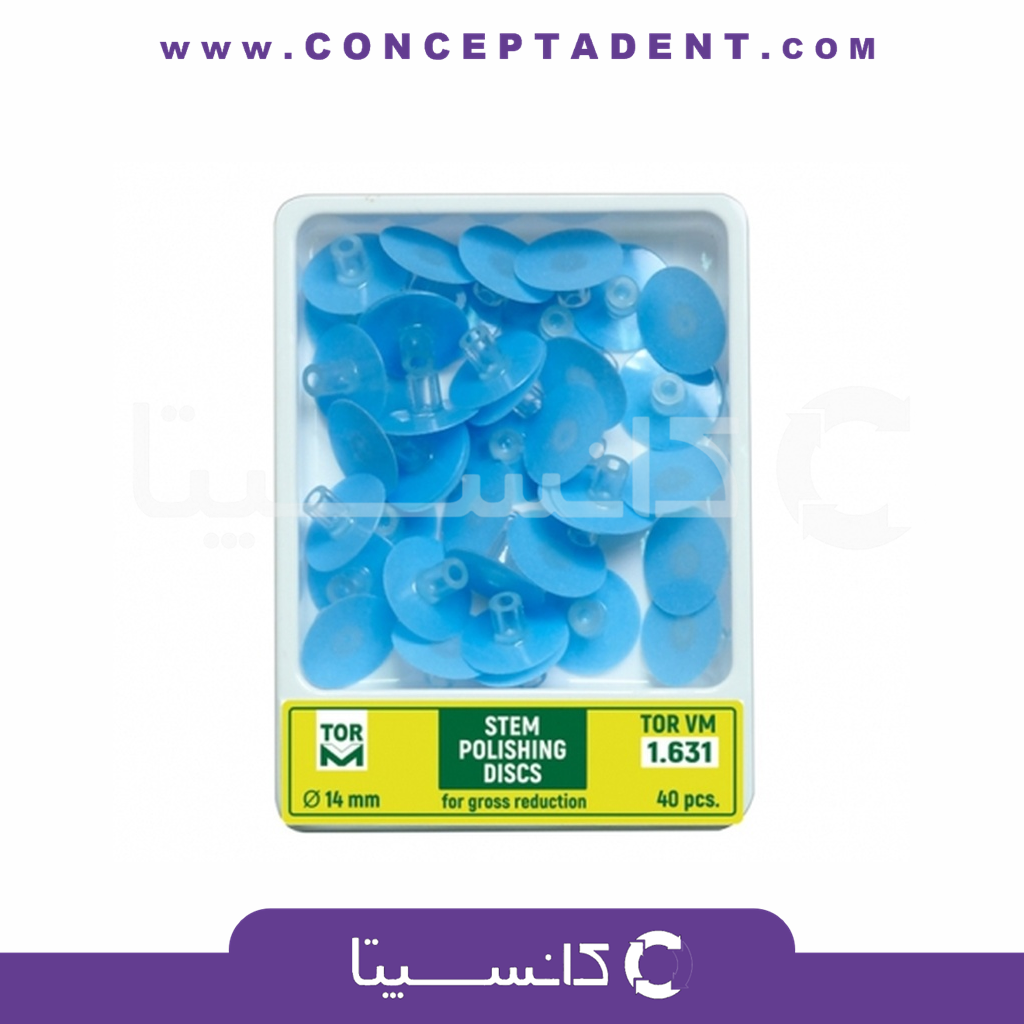 دیسک پرداخت بدون مرکز تک رنگ Tor VM – 14mm