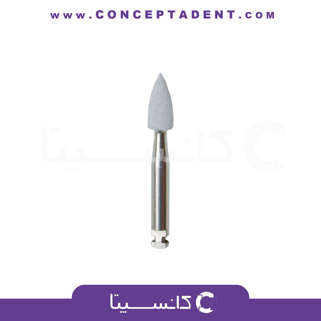 مولت پرداخت کامپوزیت برند توبوم Tobom مدل شعله شمعی Flame – Tobom Flame Composite Finishing Bur