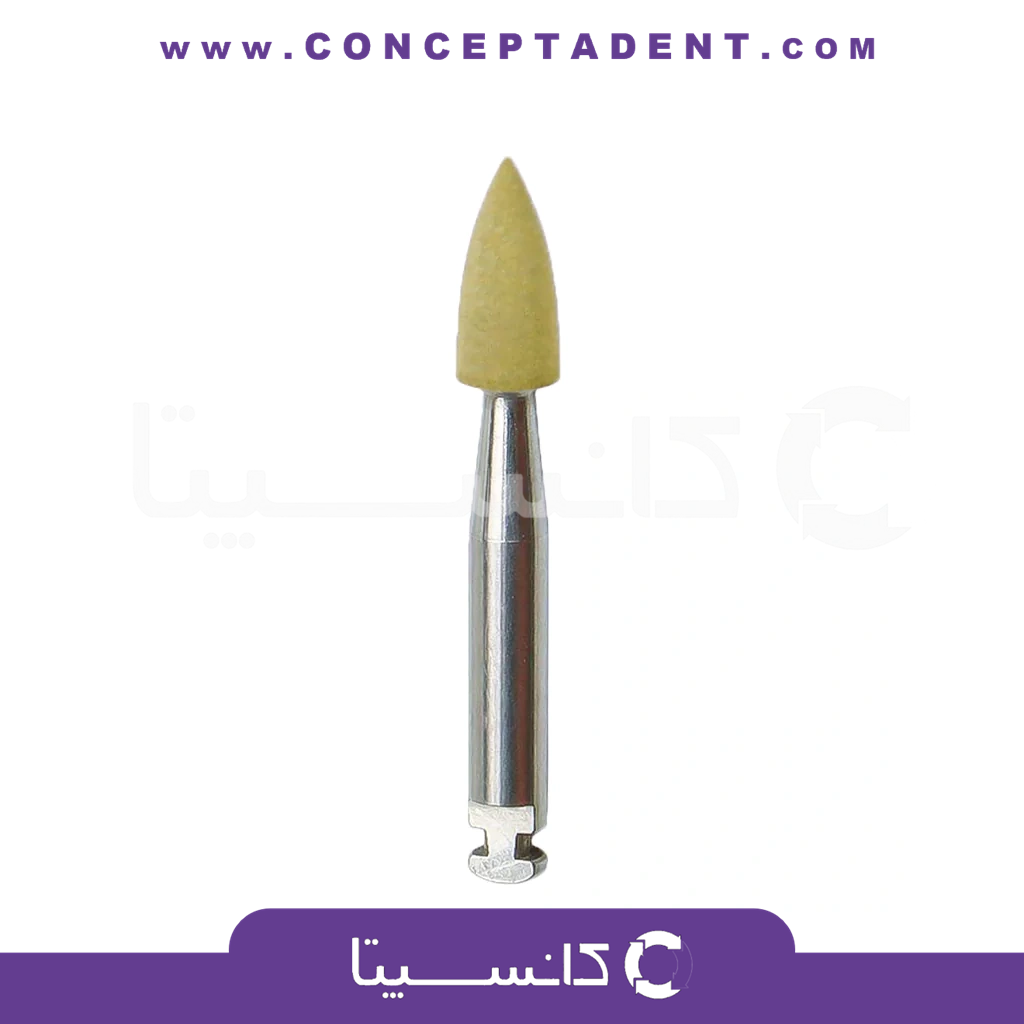 مولت پرداخت کامپوزیت برند توبوم Tobom مدل شعله شمعی Flame – Tobom Flame Composite Finishing Bur