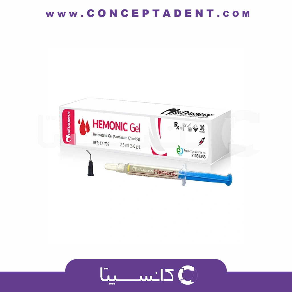 ژل انعقاد خون نیک درمان آلومینیوم کلراید 25% Hemonic Gel Nik Darman – ژل انعقاد خون Hemonic Gel