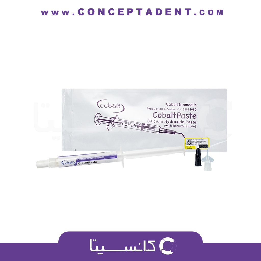 خمیر کلسیم هیدروکساید سرنگی 5.1 گرمی – Cobalt Paste