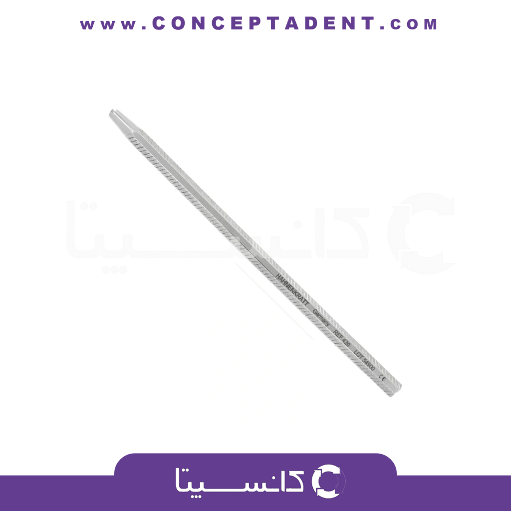 دسته آینه استیل 8 ضلعی شیاردار 420 – Stainless Steel octagonal knurled Mirror handle 420