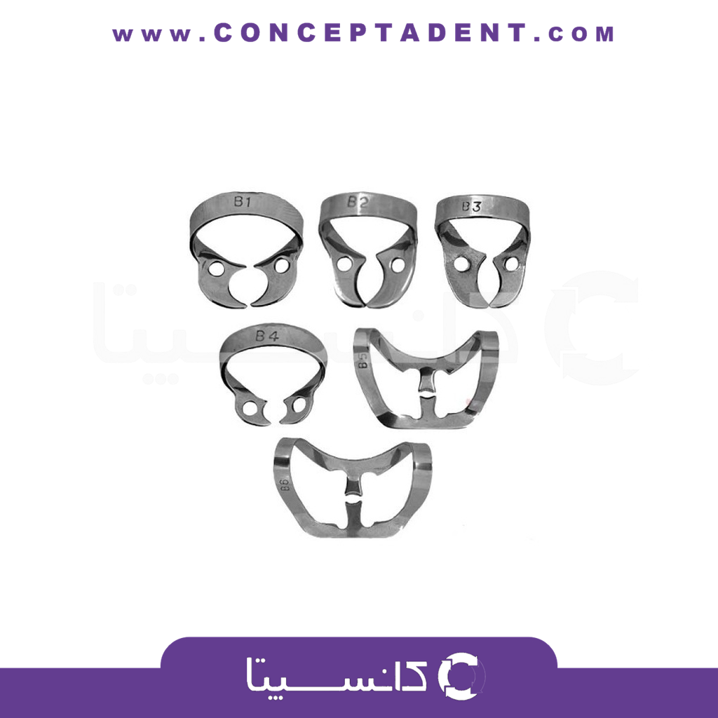 ست کلمپ استیل 6 عددی – B-Clamp Set