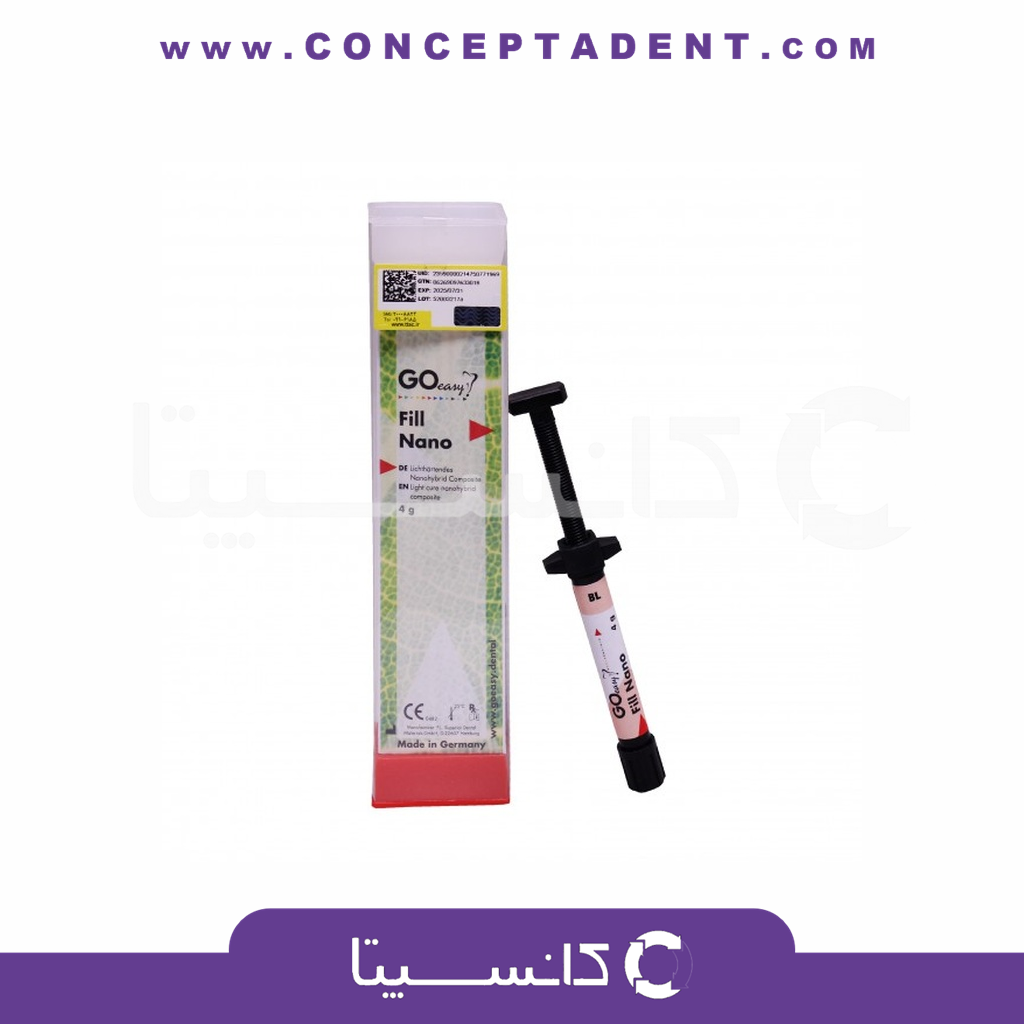 کامپوزیت لایت کیور نانو هیبرید نانوفیل تک عددی – Fill Nano Composite