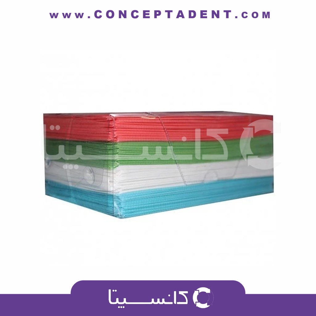 پیشبند نایلونی ضخیم تاشده 100 عددی – 100-Piece Thick Folded Nylon Bib