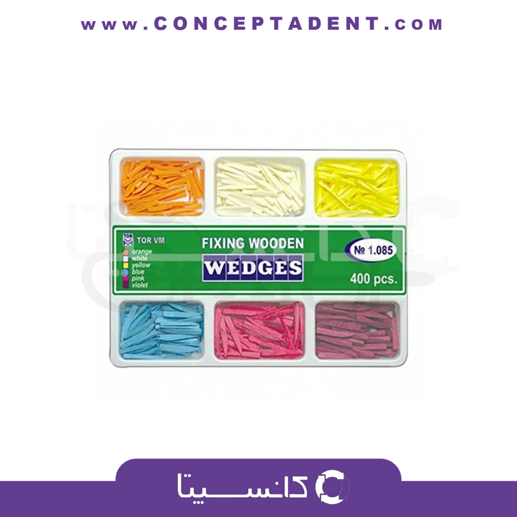 وج اناتومیک ۴۰۰ عددی 1.085 برند TorVm – TorVm Anatomical Wedge 400 Pieces 1.085