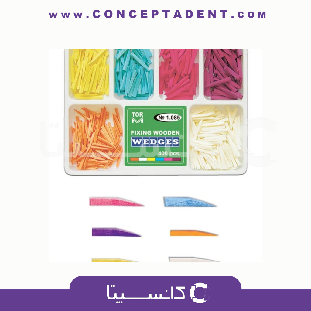 وج اناتومیک ۴۰۰ عددی 1.085 برند TorVm – TorVm Anatomical Wedge 400 Pieces 1.085