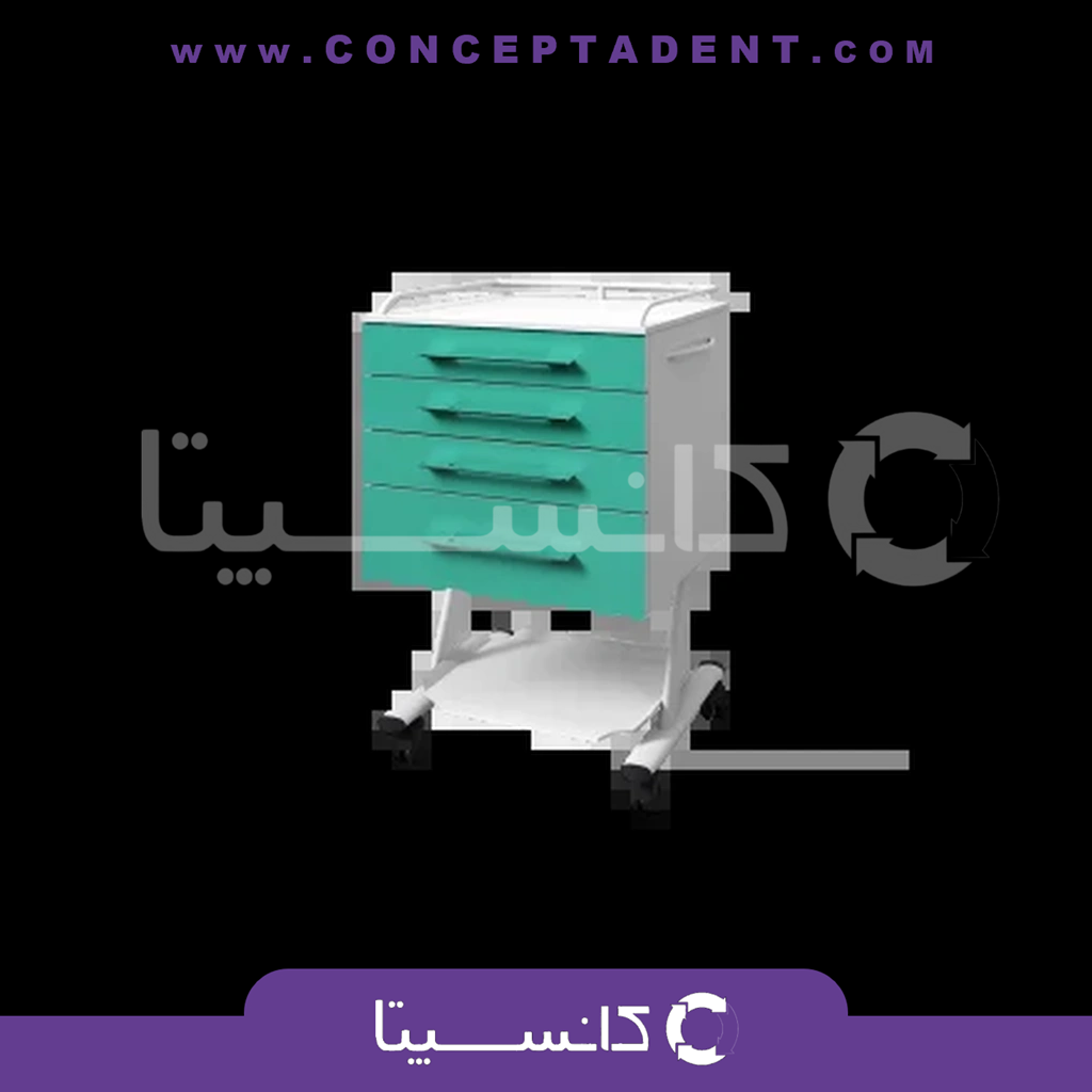 روتور چهار کشو فلزی مدل RO 221 – RO 221 Metal Four-Drawer Rotor