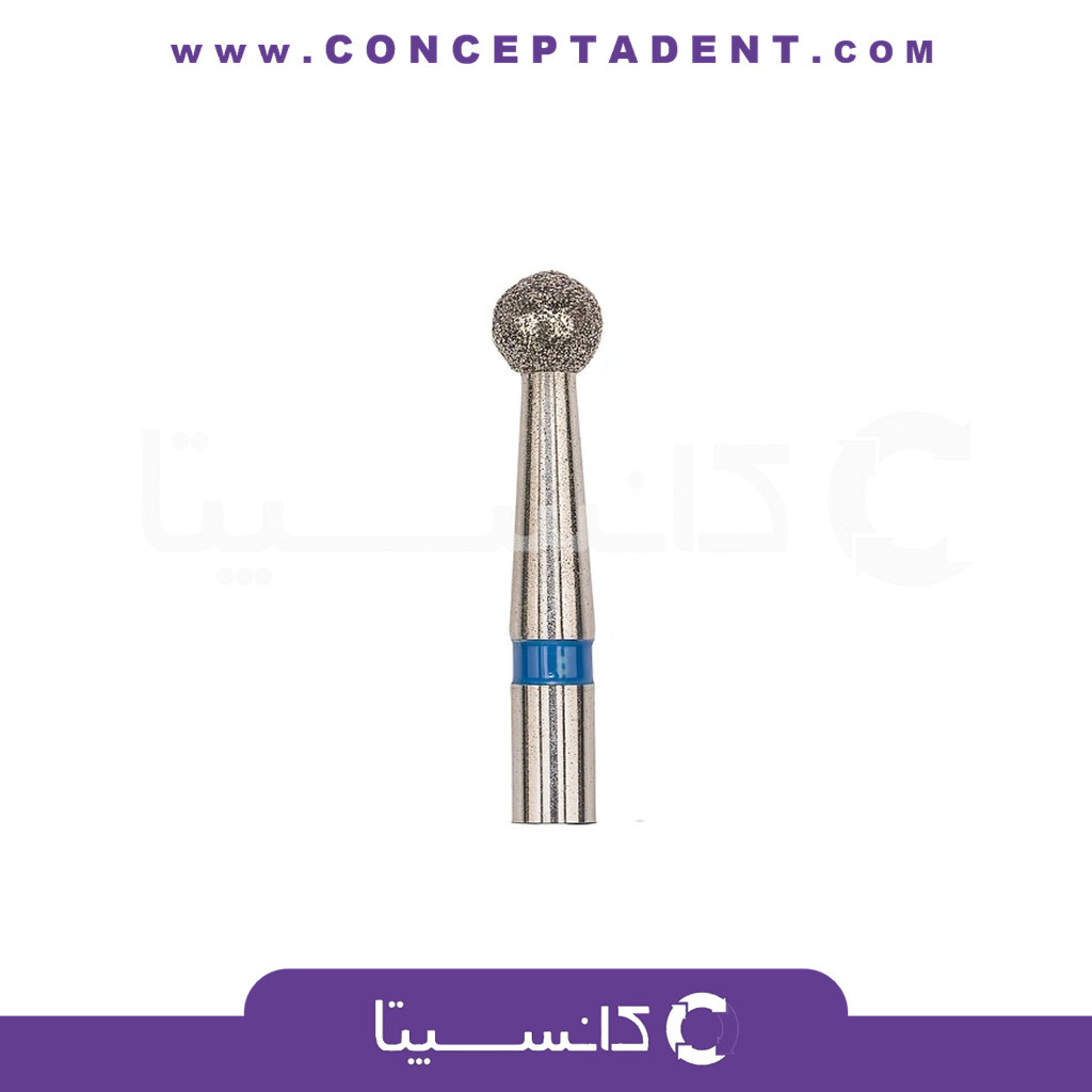 فرز الماسی مدل روند توربین فرم 001 – Dental Diamond Round Burs 801