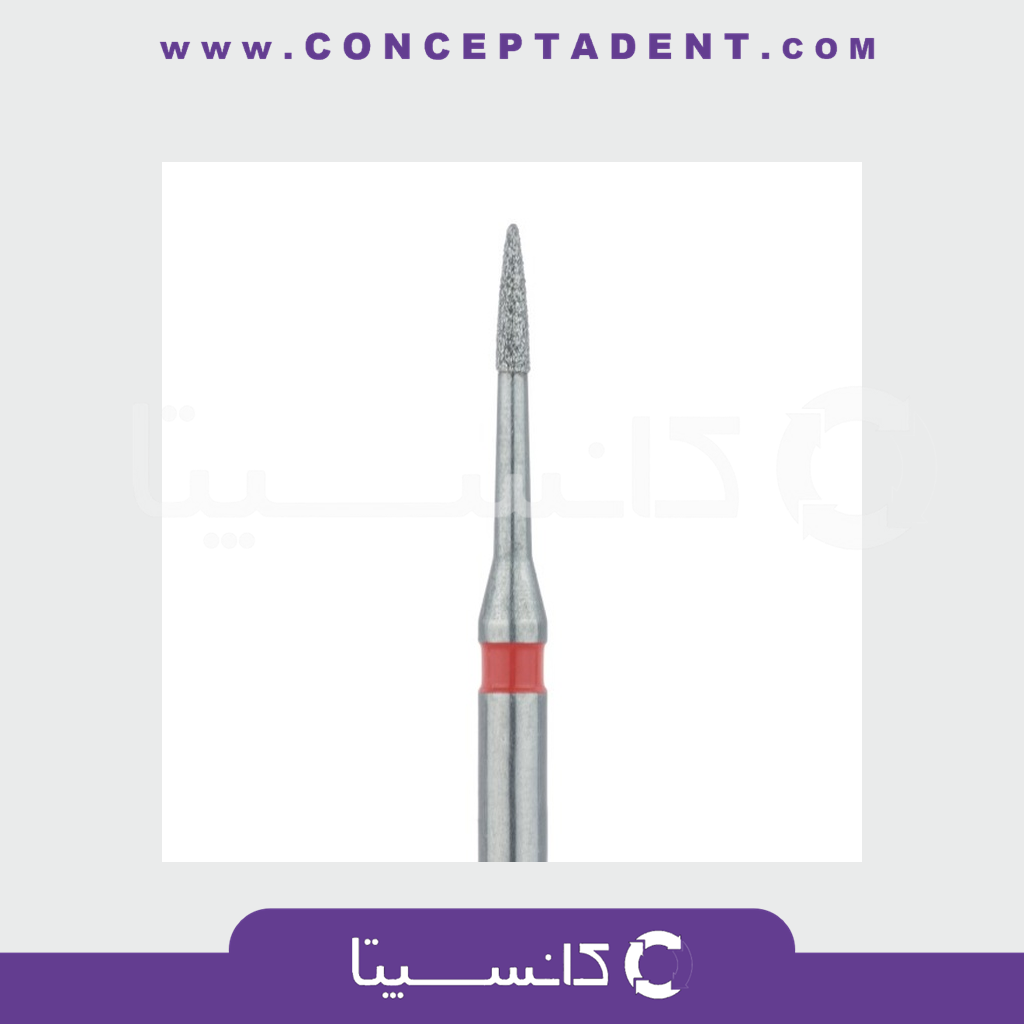 فرز الماسی سوزنی کوتاه توربین 5 عددی – Dental Diamond Burs 889L
