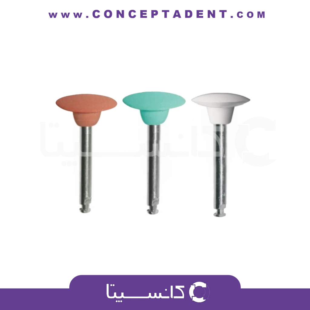 مولت پرداخت کامپوزیت شکل دیسکی محدب 5 عددی – Finishing Composite Polisher