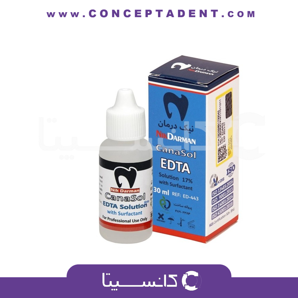 ای دی تی ای نیک‌درمان – Canasol EDTA 17%