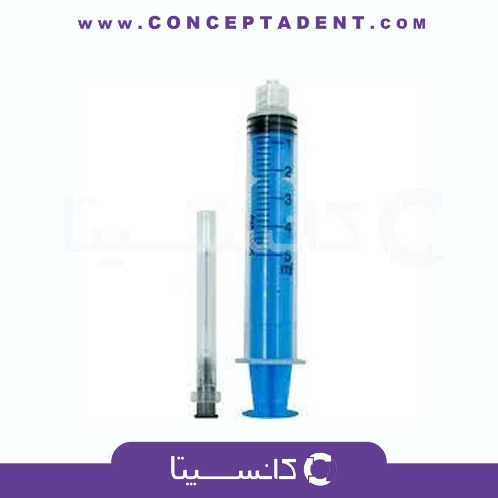 سرنگ شستشو 5 سی سی لوئرلاک آوا 100 عددی – 100-Piece 5cc Luer Lock Irrigation Syringe by Ava