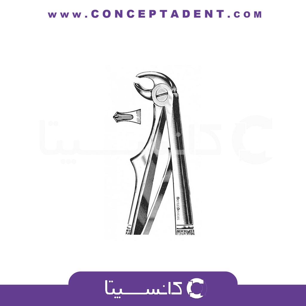 فورسپس مولر فک پایین اطفال – Pediatric Lower Molars Forceps