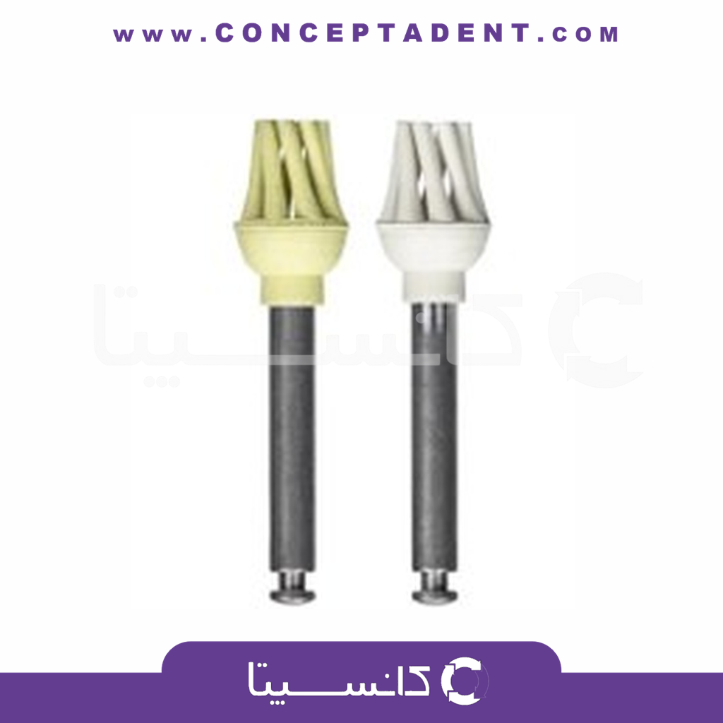 برس پالیش کامپوزیت اوکلوزال Jiffy Natural – Jiffy Natural Composite System Oclusal Twirl Refills