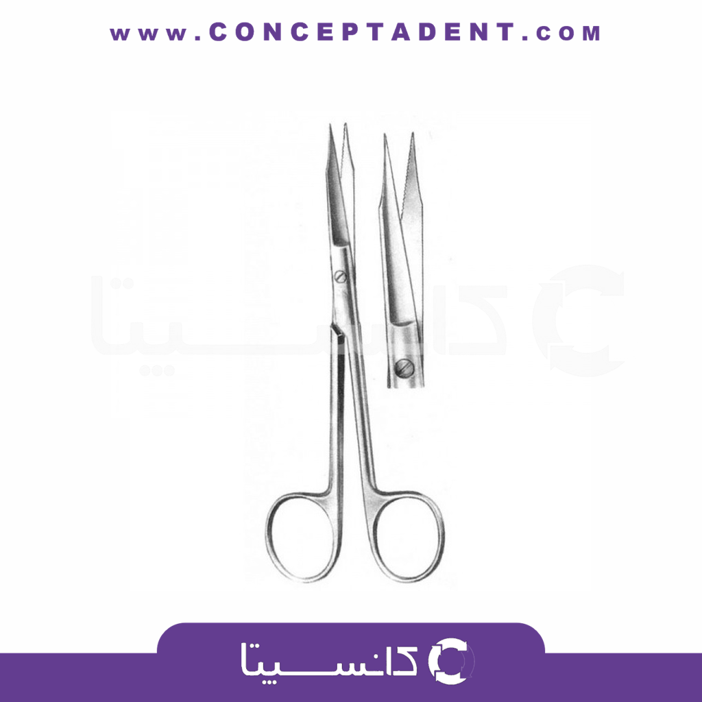 قیچی جراحی سر صاف – Goldman-Fox Scissors