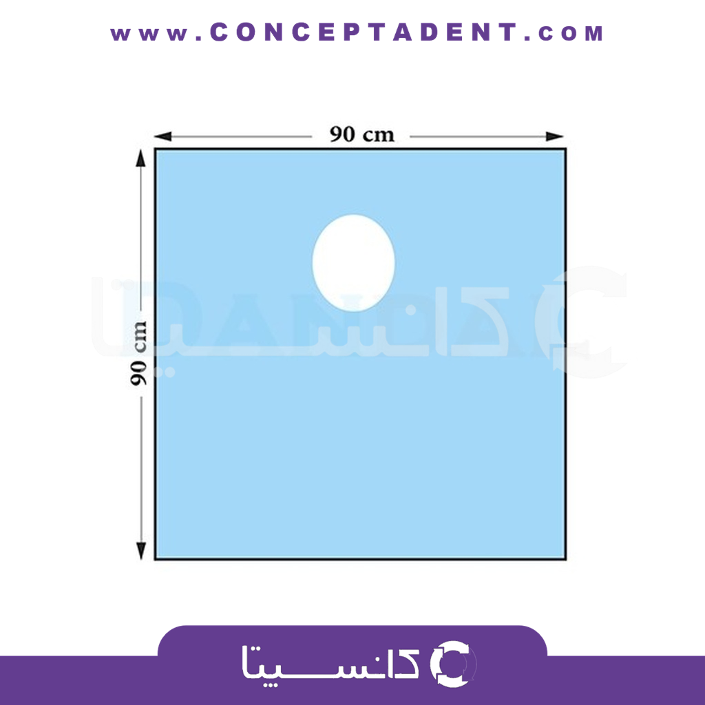 شان پرفوره الیافی 90×90 ده عددی –