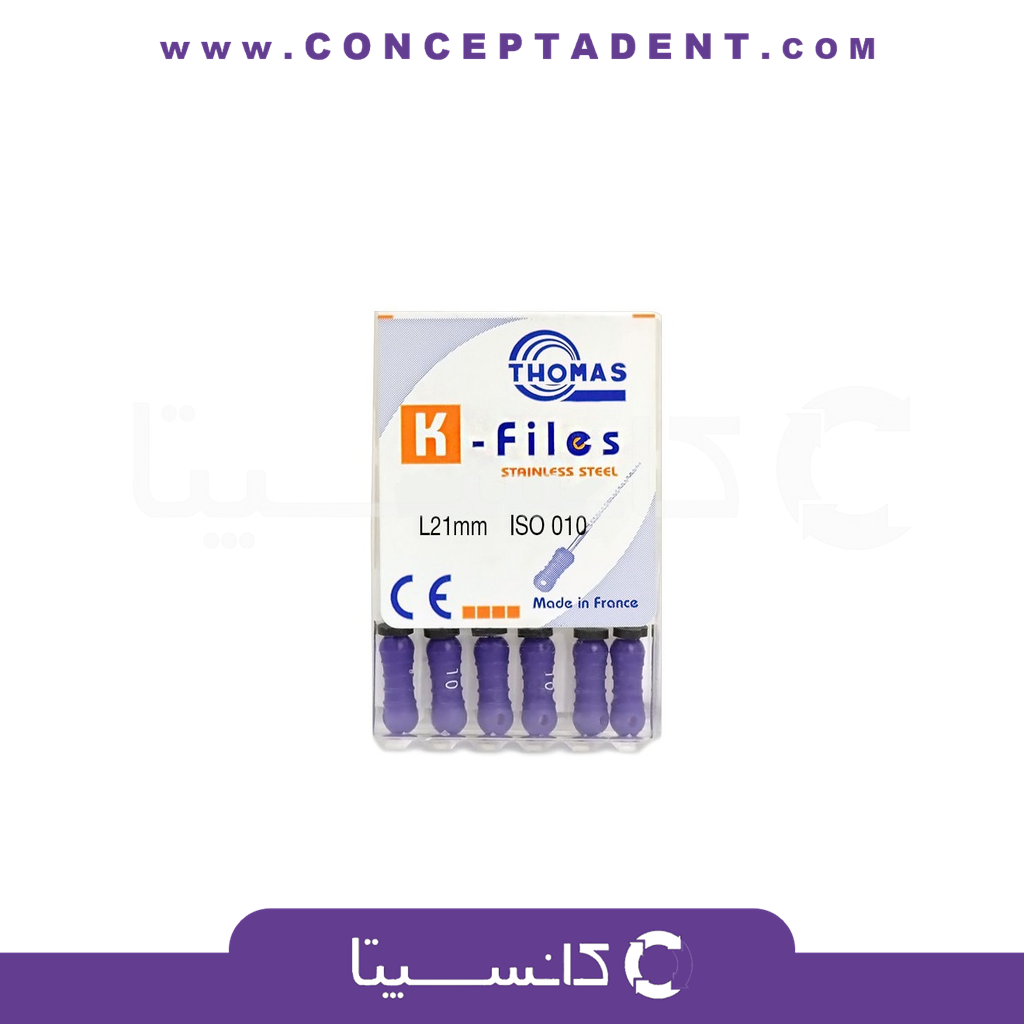 فایل دستی K طول 25 – Thomas