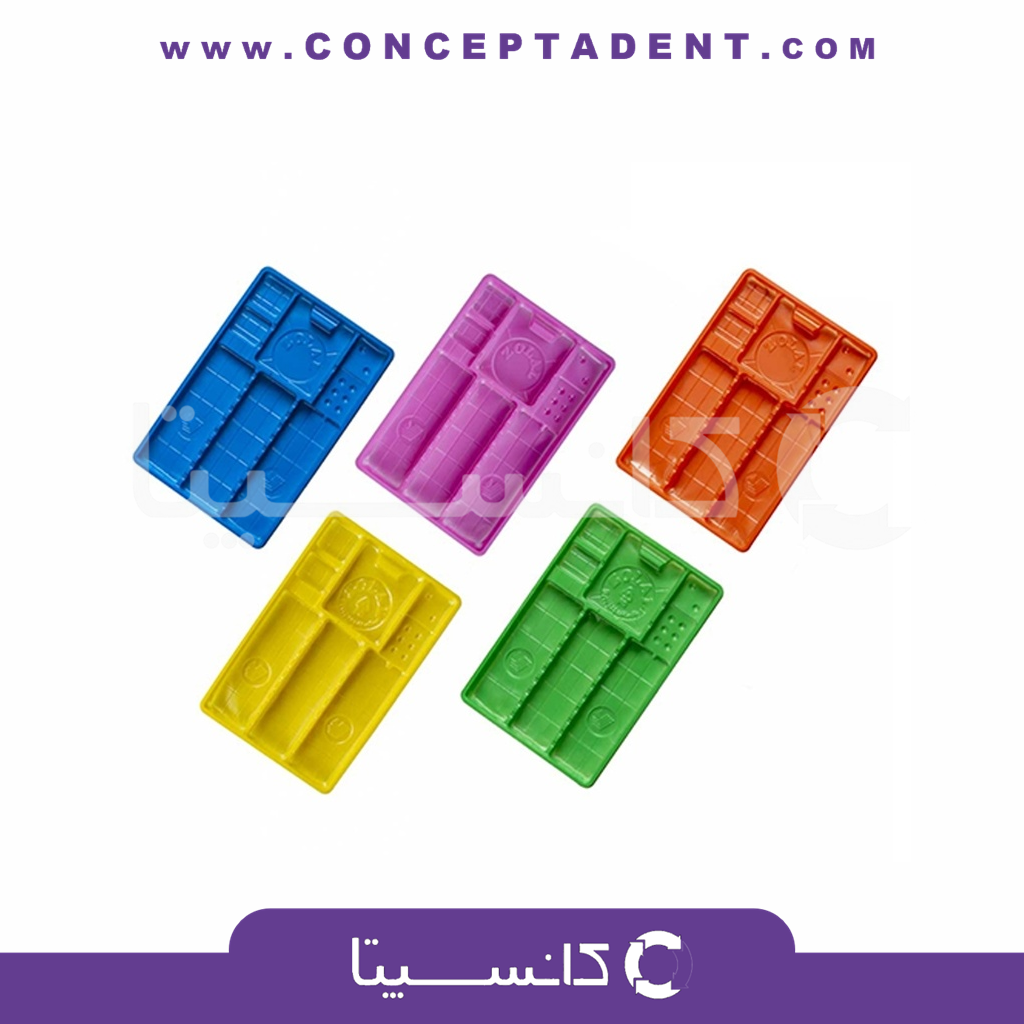 سینی یکبار مصرف 500 گرمی رنگی – زلال طب شیمی