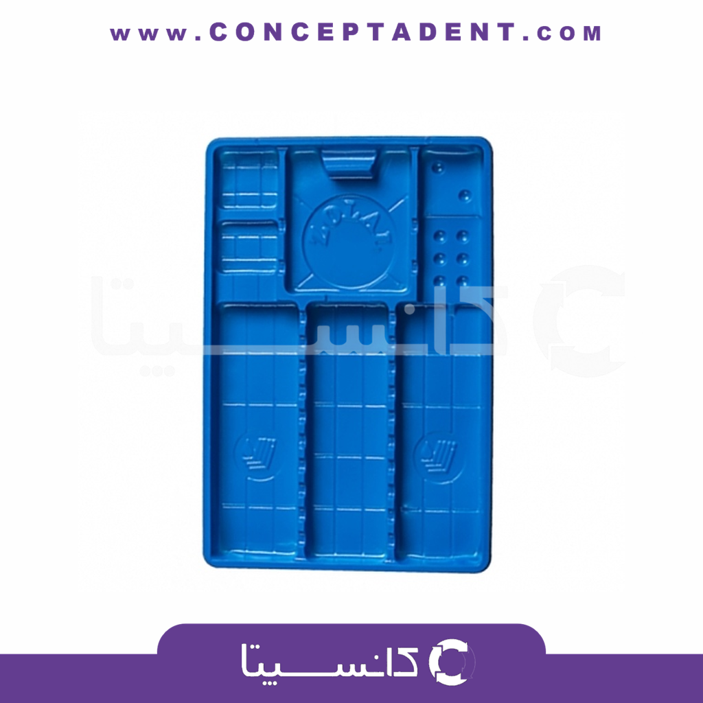 سینی یکبار مصرف 500 گرمی رنگی – زلال طب شیمی