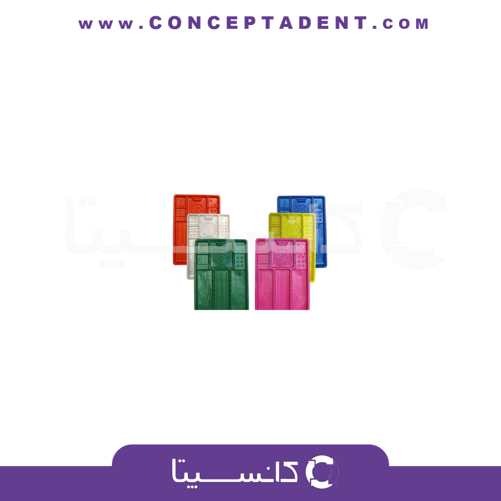 سینی یکبار مصرف 500 گرمی رنگی – زلال طب شیمی