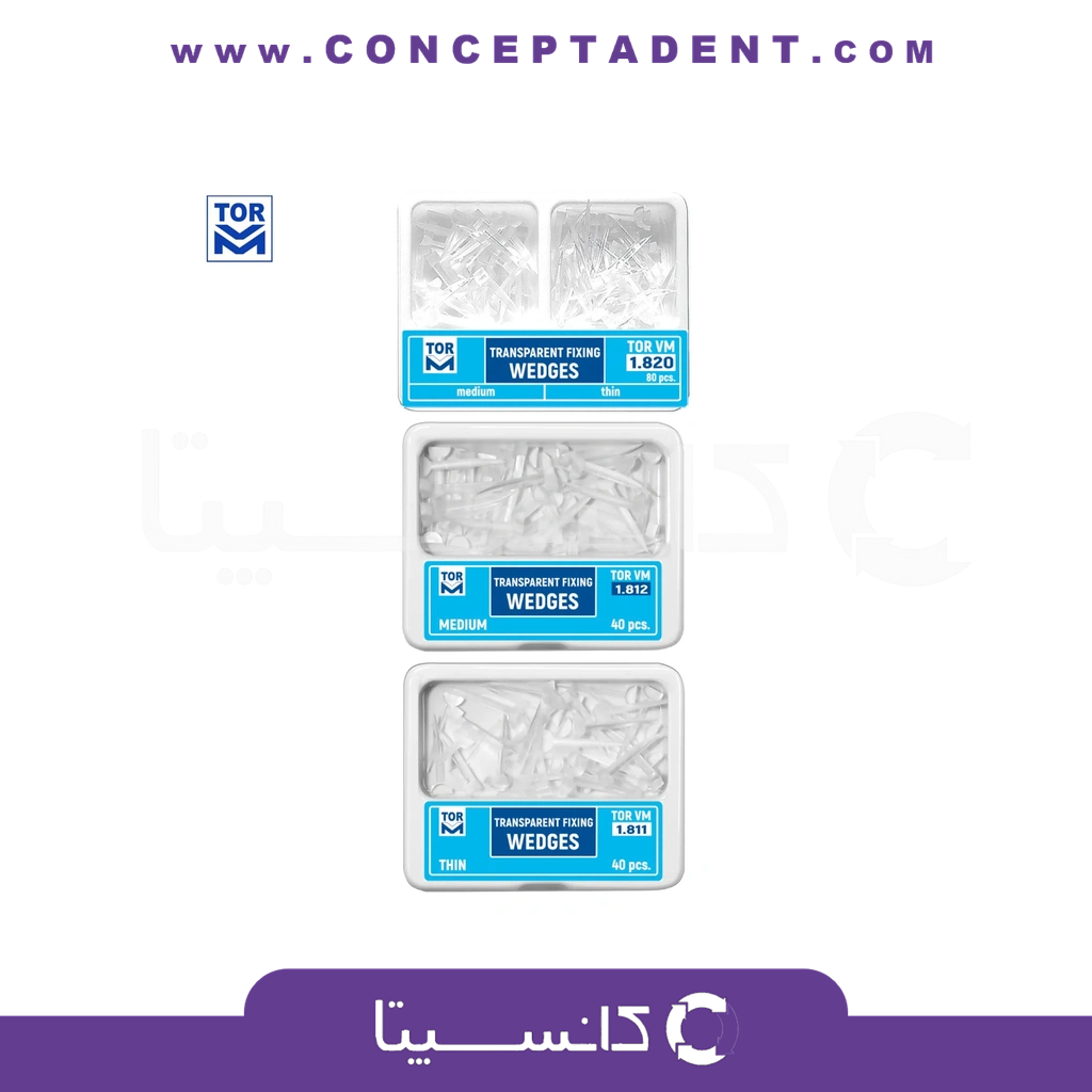 کیت وج پلاستیکی شفاف – Transparent Fixing Wedge