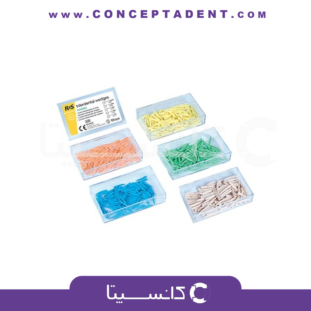 وج چوبی پلی‌دنشیا – Interdental Wood Wedges