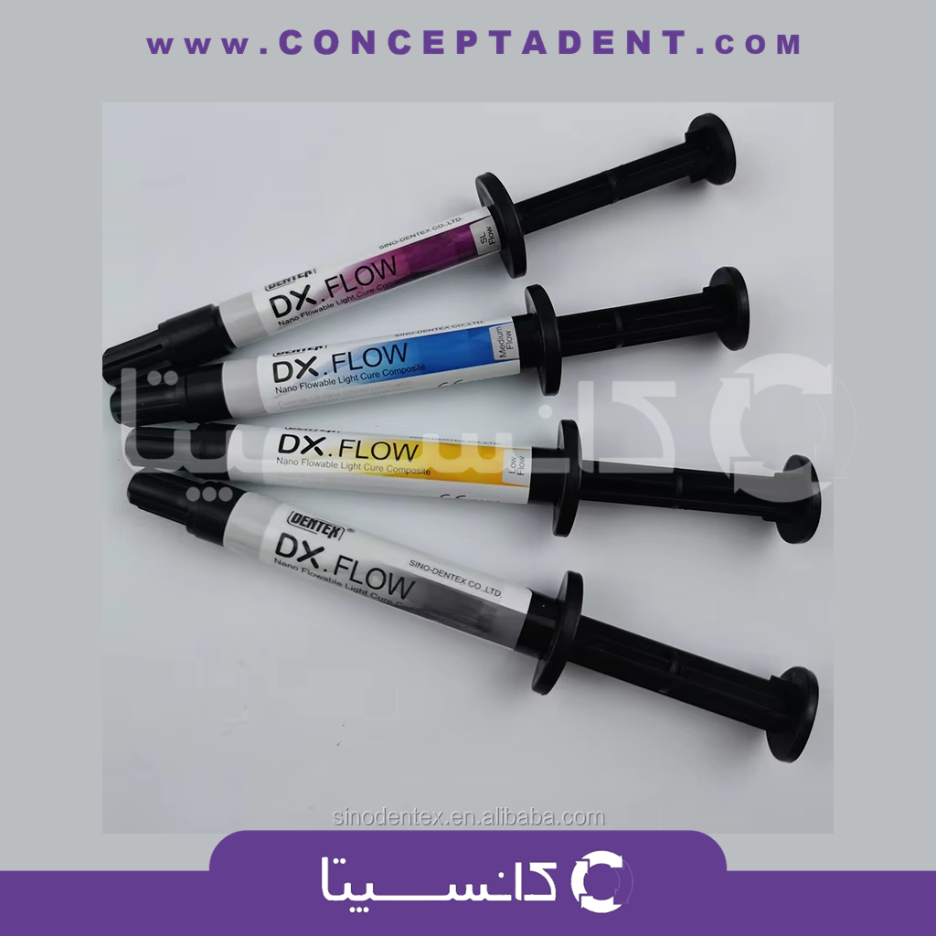 کامپوزیت فلو نانوهیبرید دنتکس – DX. Flow Composite