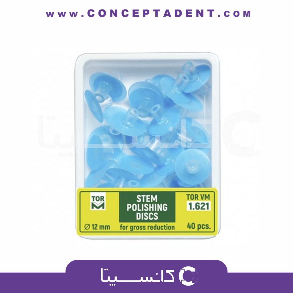 دیسک پرداخت بدون مرکز تک رنگ Tor VM – 12mm