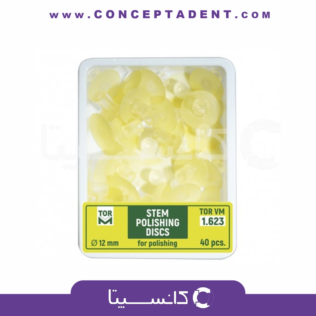 دیسک پرداخت بدون مرکز تک رنگ Tor VM – 12mm